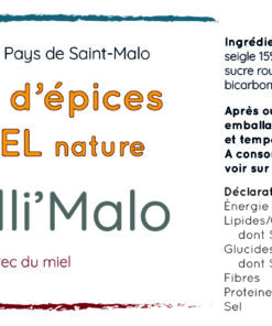 Alternative view of Pain d'épices au miel NATURE 400 g