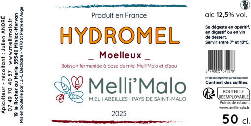 Hydromel Moelleux 50 cl – Image 2